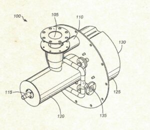 US PATENT - Staged Fuel Burner with jet induced exhaust gas recycle